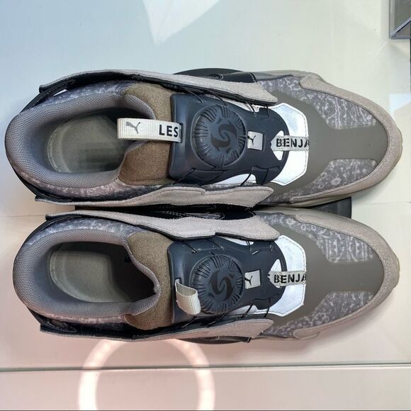 🔁 Puma x Les Benjamins Thunder Disc 'Steel Gray' - Mens 10 - Picture 7 of 12
